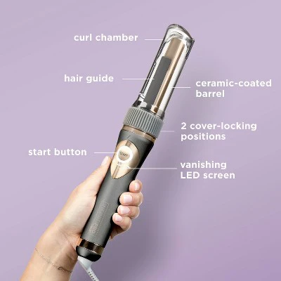 InfinitiPRO by Conair Curl Secret Ceramic Auto Hair Curling Iron - Imperfect Box - Image 3