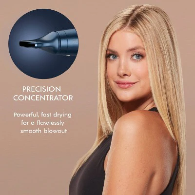 InfinitiPRO by Conair DigitalAIRE Folding Handle Hair Dryer Blue 1875 Watts - Imperfect Box - Image 7