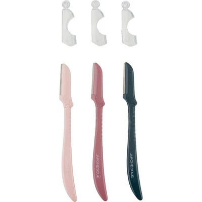 JAPONESQUE Precision Dermaplaner Facial Brush Razors 3ct - New - Image 8