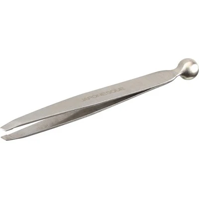 JAPONESQUE Shape & Soothe Tweezer Beauty Tool Stainless Steel - New - Image 5