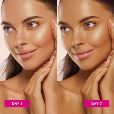 Jergens Glow Face Moisturizer Self Tanner Daily Sunscreen SPF 20 2 fl oz - Imperfect Box - Image 3