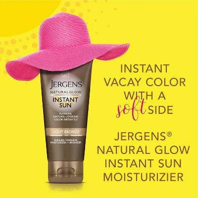 Jergens Glow Instant Sun Self Tanner Light Bronze 6 fl oz - New - Image 5