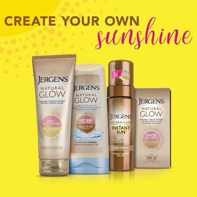 Jergens Glow Instant Sun Self Tanner Light Bronze 6 fl oz - New - Image 8