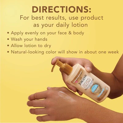 Jergens Natural Glow Hydra Gel Self Tanning Moisturizer for Face and Body Fair to Medium 8.3 fl oz - New - Image 11