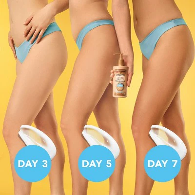 Jergens Natural Glow Hydra Gel Self Tanning Moisturizer for Face and Body Fair to Medium 8.3 fl oz - New - Image 4