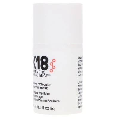 K18 Leave-In Molecular Repair Hair Mask 0.5 oz - Imperfect Box - Image 2