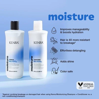 Kenra Moisturizing Shampoo 10.1 fl oz - Imperfect Container - Image 3