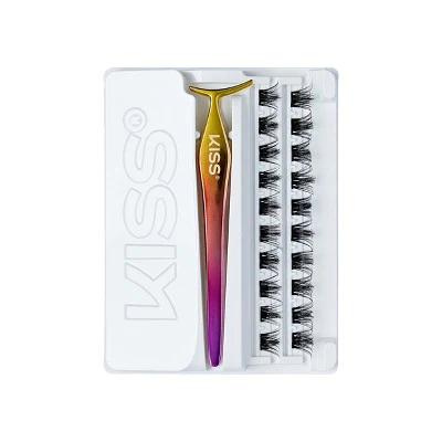 KISS Products imPRESS Press-On Self Adhesive Eyelashes Spiky 20 - New - Image 4