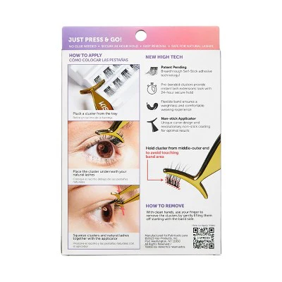 KISS Products imPRESS Press-On Self Adhesive Eyelashes Spiky 20 - New - Image 8