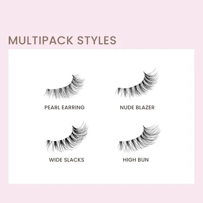KISS Products The New Natural False Eyelashes Pearl Earring 4ct - Imperfect Box - Image 13