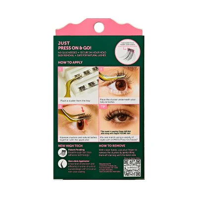 KISS Products Wicked X imPRESS Press-On Self Adhesive False Eyelashes Ozspresso 12ct - New - Image 11