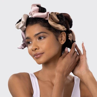 Kitsch Flexi Rods Hair Rollers Rosewood 6pk - Imperfect Box - Image 3