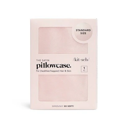 Kitsch Satin Pillowcase Pink - Imperfect Box - Image 2