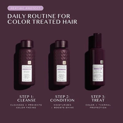 Kristin Ess+ Color Safe Moisturizing Shampoo UV Color Shield & Peptide Technology 10 fl oz - Imperfect Container - Image 11