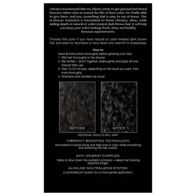 Kristin Ess Hair Gloss in Bittersweet Semi Permanent Dye + Toner 4 fl oz - Imperfect Box - Image 2