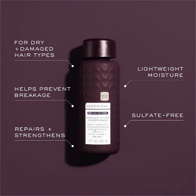 Kristin Ess + Peptide Restore Strengthening Conditioner 10 fl oz - Imperfect Container - Image 4