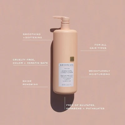 Kristin Ess Signature Conditioner 33.8 fl oz - Imperfect Container - Image 3