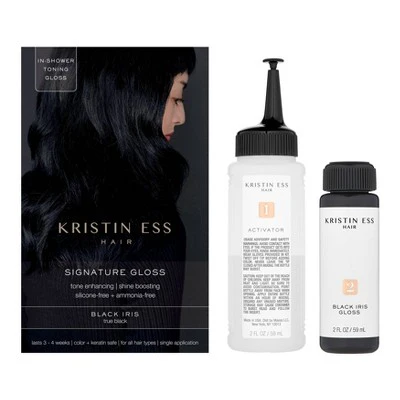 Kristin Ess Signature Hair Gloss Black Iris 4 fl oz - Imperfect Box - Image 2