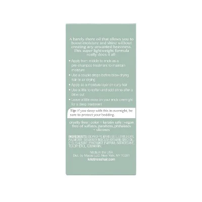 Kristin Ess Softening Lightweight Hair Oil  1.69 fl oz - Imperfect Box - Image 7
