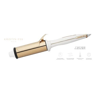 Kristin Ess Titanium Curling Iron for Big Blowout Waves 2" - Imperfect Box - Image 2