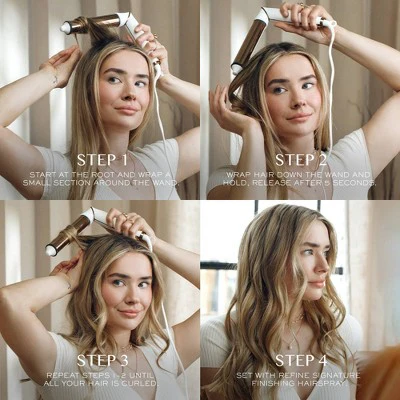 Kristin Ess Titanium Curling Iron for Big Blowout Waves 2" - Imperfect Box - Image 5