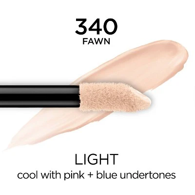 L'Oreal Paris Infallible Full Coverage, Waterproof Concealer 340 Fawn 0.33 fl oz - Imperfect Container - Image 2
