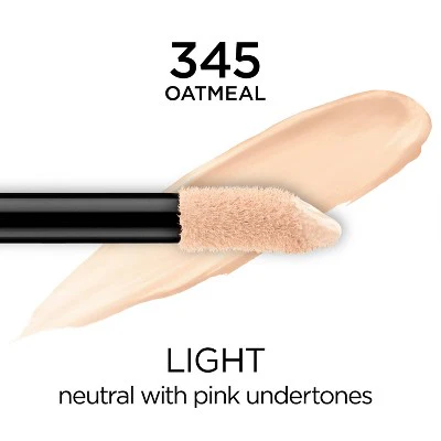 L'Oreal Paris Infallible Full Wear, Full Coverage, Waterproof Concealer 345 Oatmeal 0.33 fl oz - New - Image 2