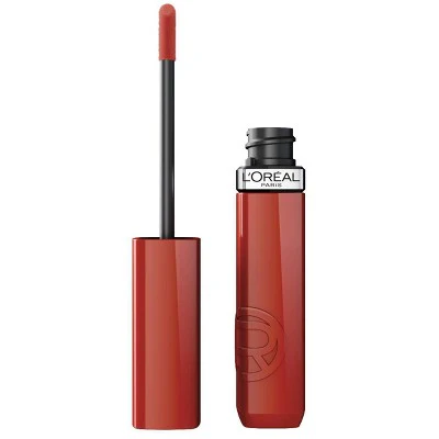 L'Oreal Paris Infallible Lacque Resistance Liquid Lipstick Cafe Parisien 0.13 fl oz - New