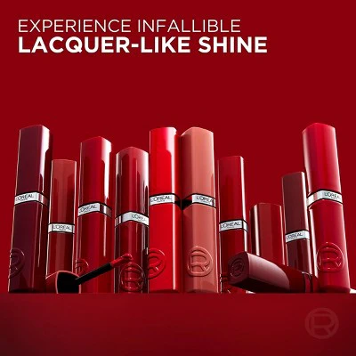 L'Oreal Paris Infallible Lacque Resistance Liquid Lipstick Cafe Parisien 0.13 fl oz - New - Image 10