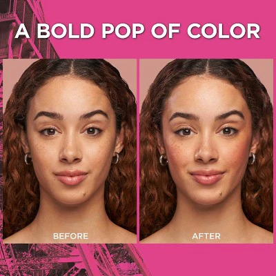 L'Oreal Paris Infallible Up to 24H Fresh Wear Blush Powder 10 Confident Pink 0.31oz - New - Image 3
