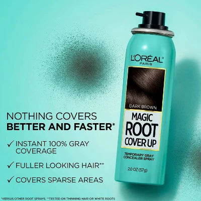L'Oreal Paris Magic Root Cover Up Black 2.0oz - New - Image 3