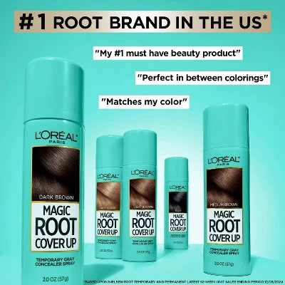 L'Oreal Paris Magic Root Cover Up Systems Light Golden Brown 2.0oz - Imperfect Container - Image 9