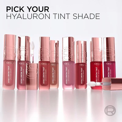 L'Oreal Paris Paradise Hyaluron Tint Lip Stain Serum 635 Worth It Medium 0.16 fl oz - New - Image 9