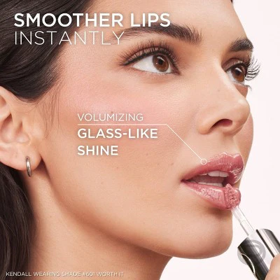L'Oreal Paris Plump Ambition Hyaluron Lip Oil Plumping Lip Gloss Worth It 0.16 fl oz - New - Image 8