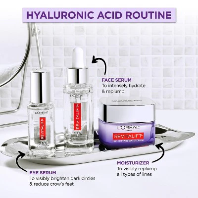 L'Oreal Paris Revitalift Derm Intensives Hyaluronic Acid Serum 1 fl oz - Imperfect Box - Image 7