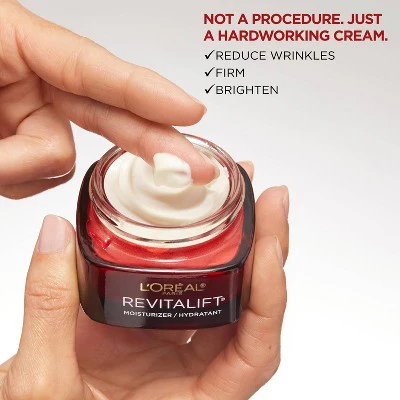 L'Oreal Paris Revitalift Triple Power Deep-Acting Face Moisturizer 1.7oz - Imperfect Box - Image 6