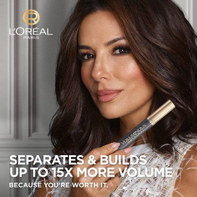 L'Oreal Paris Voluminous Original Mascara Blackest Black 2pc/0.56 fl oz - Imperfect Box - Image 4