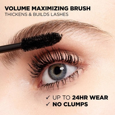 L'Oreal Paris Voluminous Original Mascara Blackest Black 2pc/0.56 fl oz - Imperfect Box - Image 5