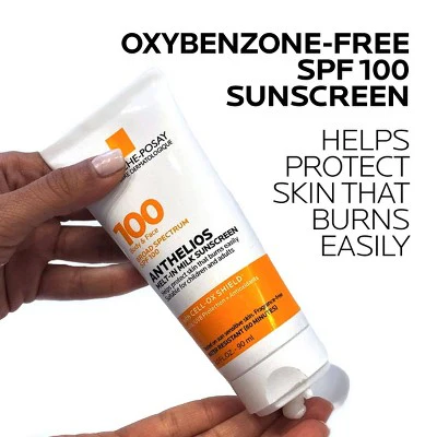 La Roche Posay Anthelios Melt in Milk Sunscreen Lotion SPF 100 3.0 fl oz - Imperfect Box - Image 5