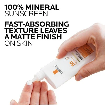 La Roche Posay Anthelios Ultra-Light Fluid Mineral Face Sunscreen SPF 50 1.7 fl oz - Missing Box - Image 4