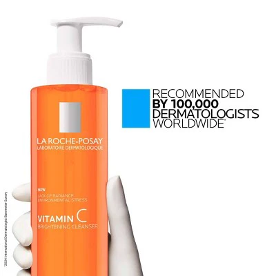 La Roche Posay Brightening Vitamin C Antioxidant Foaming Face Cleanser 6.76 fl oz - Imperfect Container - Image 10