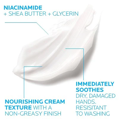 La Roche Posay Cicaplast Hand Lotion Unscented 1.7oz - New - Image 3