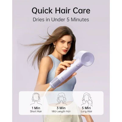 Laifen SE Lite Hair Dryer Purple 1400 Watts - Imperfect Box - Image 7