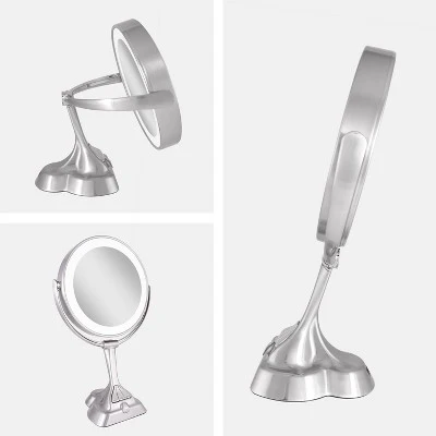 LED Variable Lighted Vanity Mirror Zadro: 10x Magnifying - Imperfect Box - Image 2