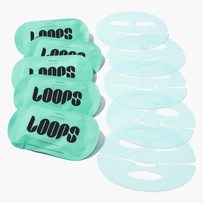 LOOPS Clean Slate Facial Mask 5ct/5.29oz - Missing Box - Image 2