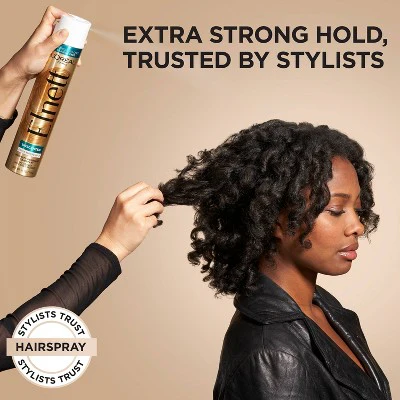 L'Oreal Paris Elnett Satin Extra Strong Hold Unscented Hair Spray 11oz - Imperfect Container - Image 9