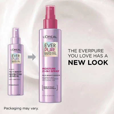 L'Oreal Paris EverPure 21-in-1 Leave In Conditioner Spray 6.8 fl oz - New - Image 9