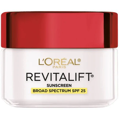 L'Oreal Paris Revitalift Anti-Wrinkle + Firming Day Cream SPF 25 1.7oz - Missing Box