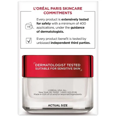 L'Oreal Paris Revitalift Anti-Wrinkle + Firming Night Cream 1.7oz - Imperfect Box - Image 6