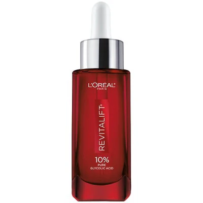 L'Oreal Paris Revitalift Derm Intensives Glycolic Acid Face Serum 1 fl oz - Missing Box